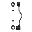 Adattatore Pinze Freno AU31 Ant: 180mm / Post: 180mm Nero