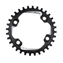 Corona SOLO 96 32 Denti in Alluminio 7075 CNC Nero - BCD 96mm