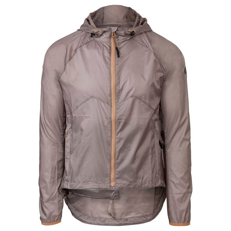 Giacca Wind Hooded VENTURE Unisex Grigio - Bike Advice