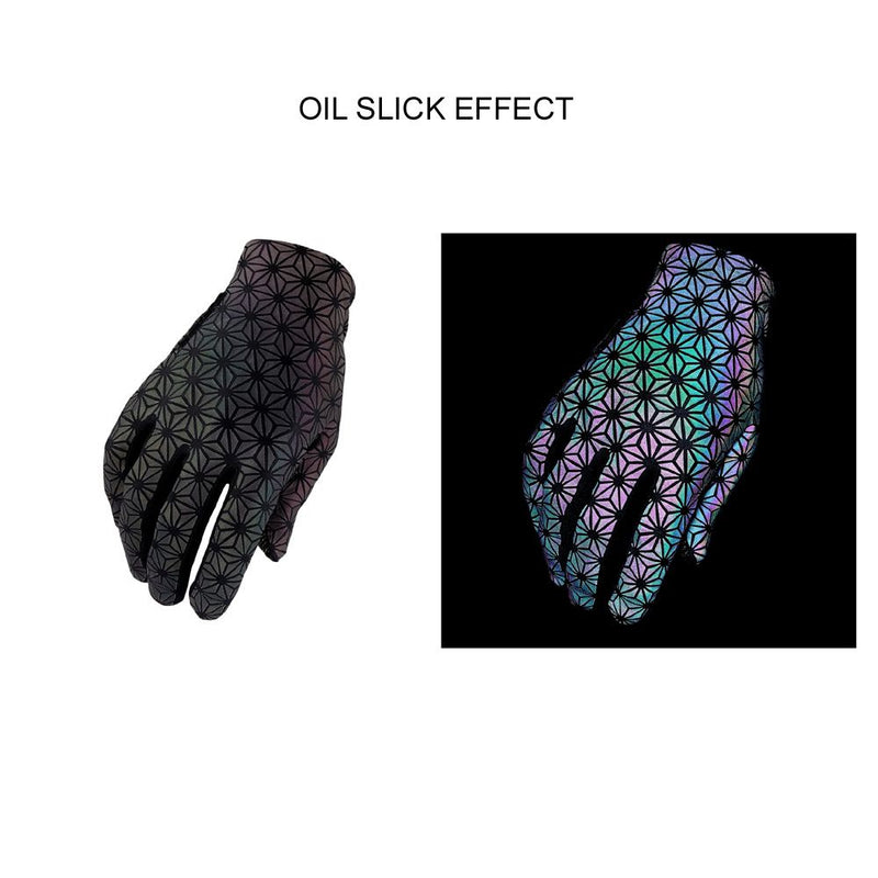 Guanti SupaG Long in 100% Poliestere Oil Slick - Taglia (L)