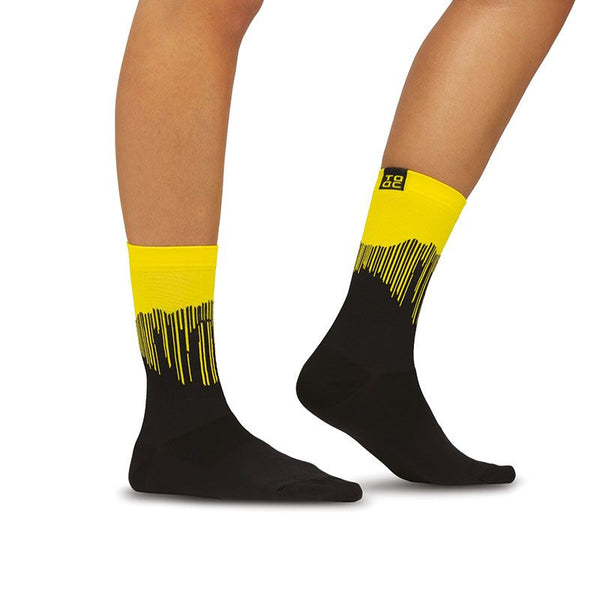 Calze CAMBIO Black/Yellow