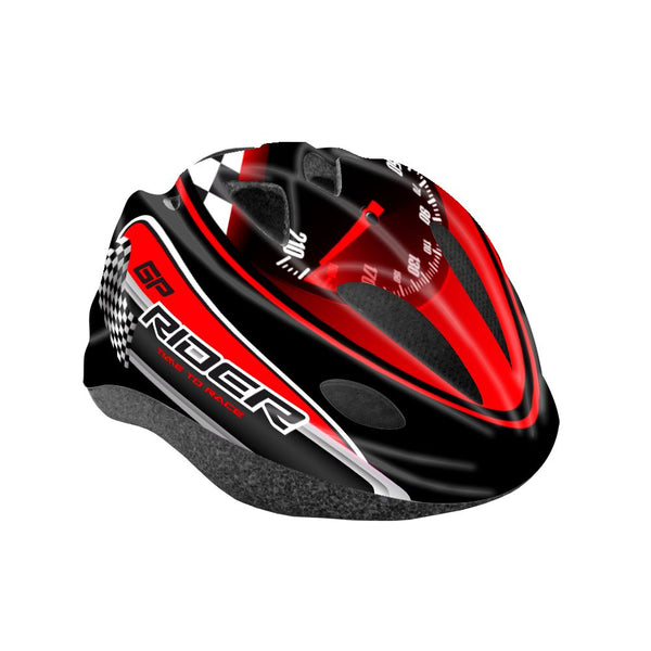 Casco Junior GP-RIDER Rosso - Taglia Unica (52/56cm)