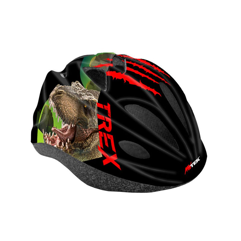 Casco Junior T-REX Rosso - Taglia Unica (52/56cm)