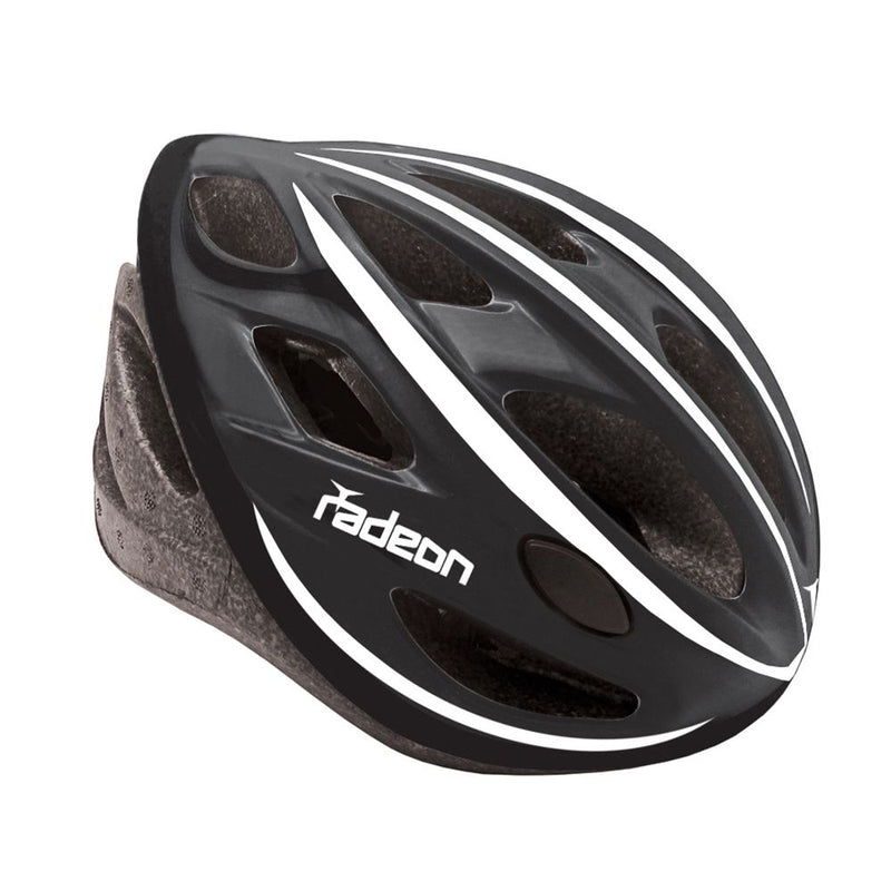 Casco RADEON Nero/Bianco - Taglia Unica (58/61cm)