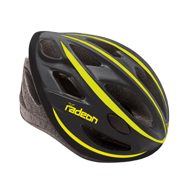 Casco RADEON Nero/Giallo - Taglia Unica (58/61cm)