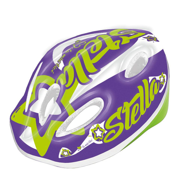 Casco Junior STELLA Viola - Taglia S (48/52cm)