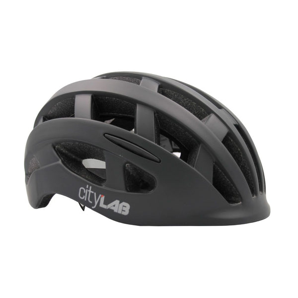 Casco CITY LAB Nero - Taglia L (58/61cm) Luce Posteriore Integrata