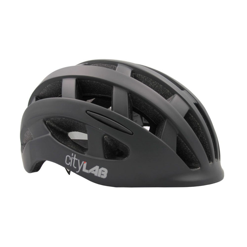 Casco CITY LAB Nero - Taglia M (55/58cm) Luce Posteriore Integrata