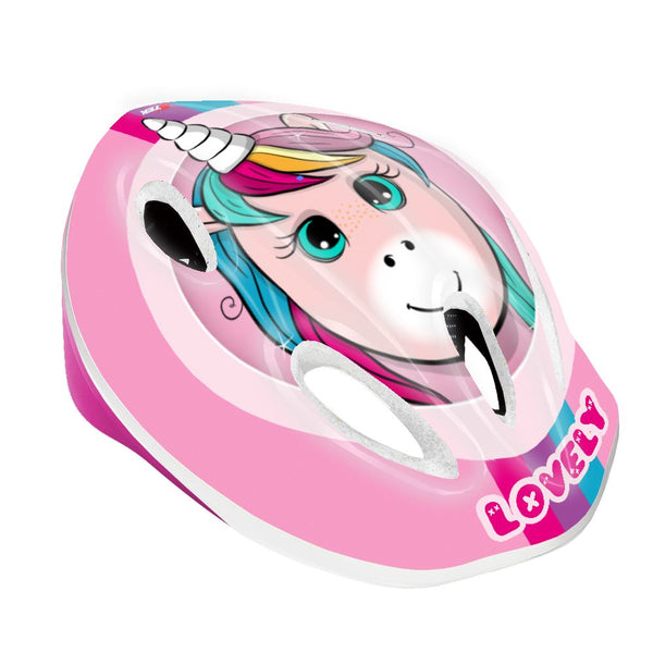 Casco Junior UNICORNO Rosa - Taglia S (48/52cm)