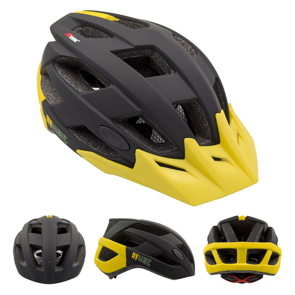 Casco DYNAMIC Nero/Giallo - Taglie M (55/57cm) Size L (57/61cm)