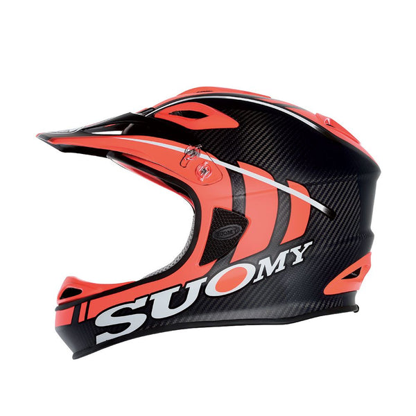 Casco JUMPER CARBON Arancio Fluo - Taglia M (58cm)