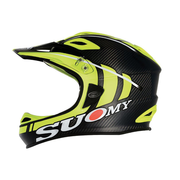 Casco JUMPER CARBON Giallo Fluo - Taglia S (56-57cm)