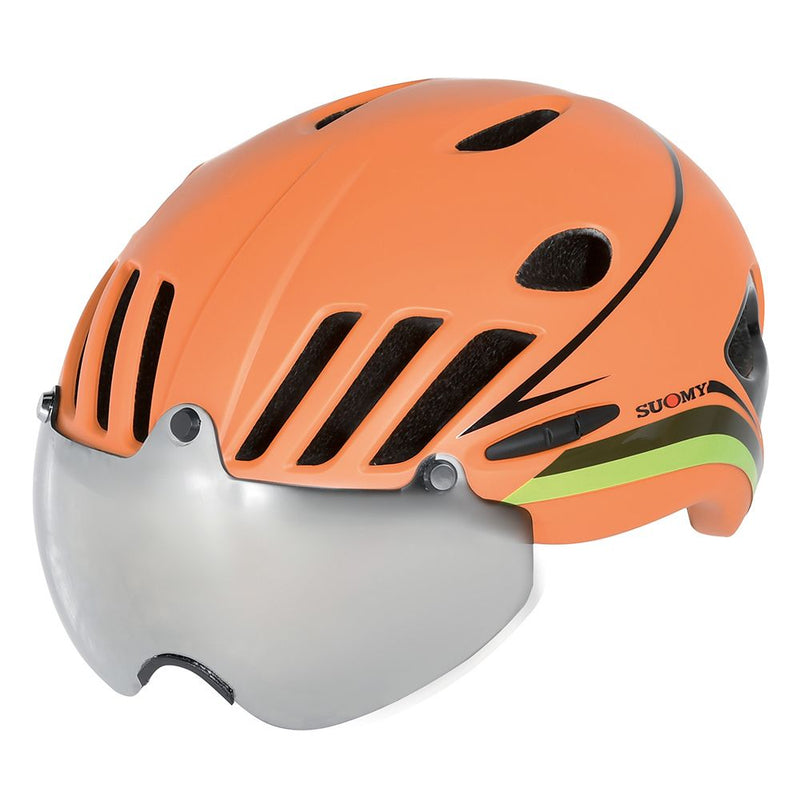 Casco VISION Arancio/Nero - Taglia M (54/58cm)