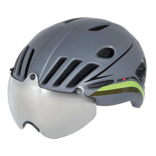 Casco VISION Grigio/Nero - Taglia M (54/58cm)