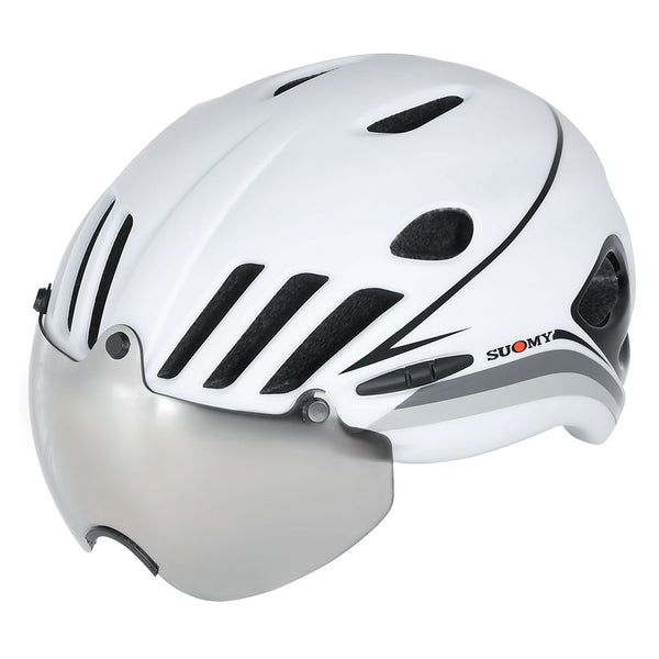 Casco VISION Bianco/Nero - Taglia M (54/58cm)