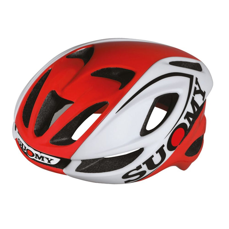 Casco GLIDER Bianco/Rosso - Taglia M (54/58cm)