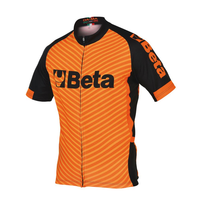 Maglia Estiva Ciclismo Arancione Regular Fit