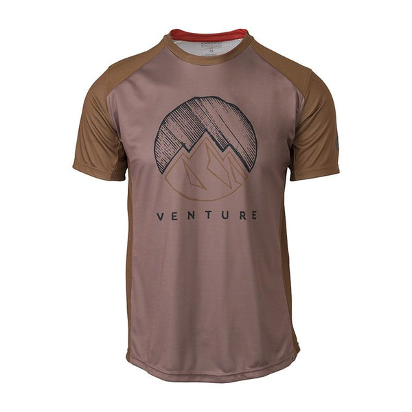 Maglia MTB VENTURE Leather - Maniche Corte