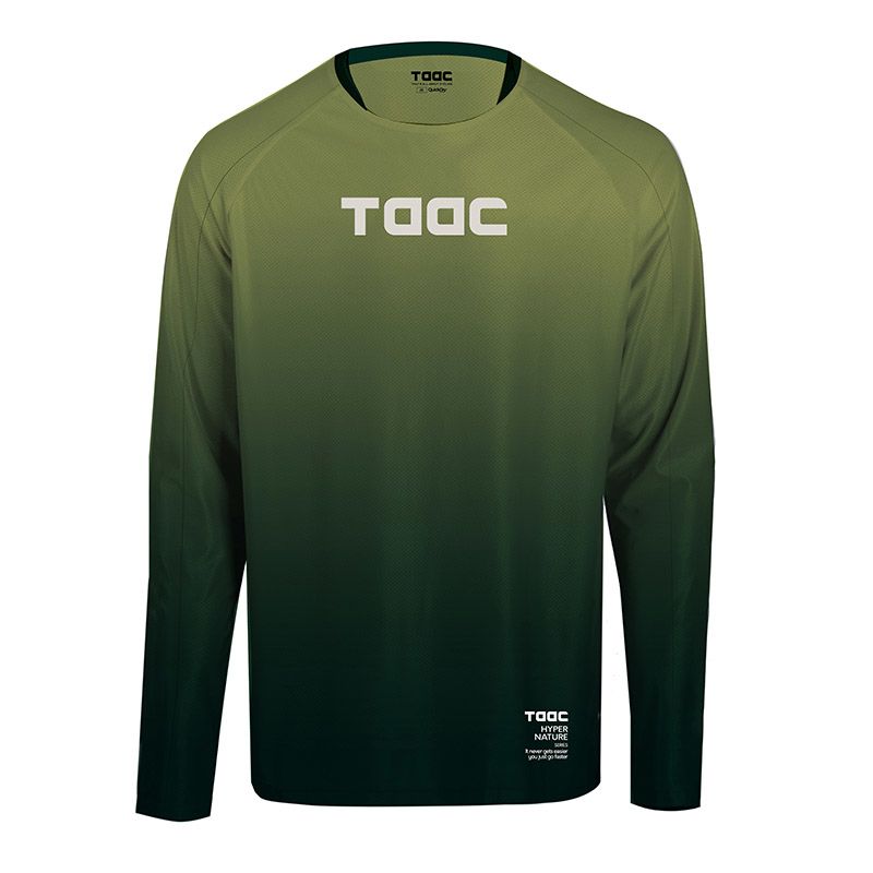 Maglia FINALE Green - Maniche Lunghe