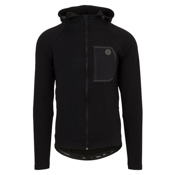 Felpa Hoodie MTB SPORT DWR Uomo Nero