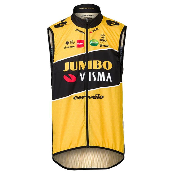 Gilet JUMBO VISMA Antivento in Replica 2022