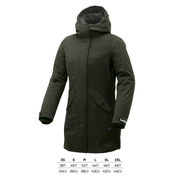 Giacca MAGIC PARKA LADY 2IN1 Verde Airborne