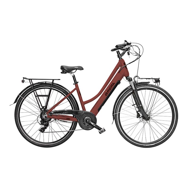 E-Bike 28 E-City (Donna) in Alluminio FREELADY 7V Batteria Integrata