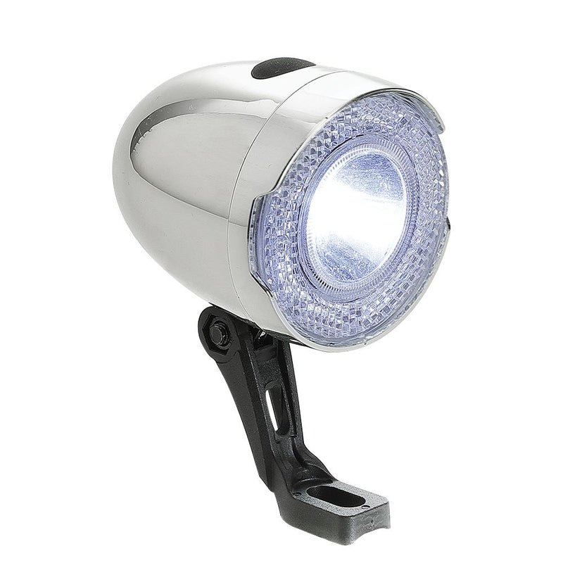 Fanale Anteriore a Batteria 1 Led 60 Lumens - Attacco al Telaio