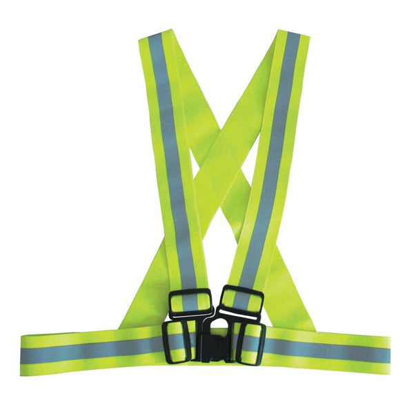 Bretelle di Sicurezza Elastiche High-Visibility Giallo