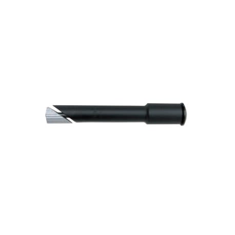 Adattatore Piantone Manubrio da 25,4mm a 28,6mm in Alluminio Nero