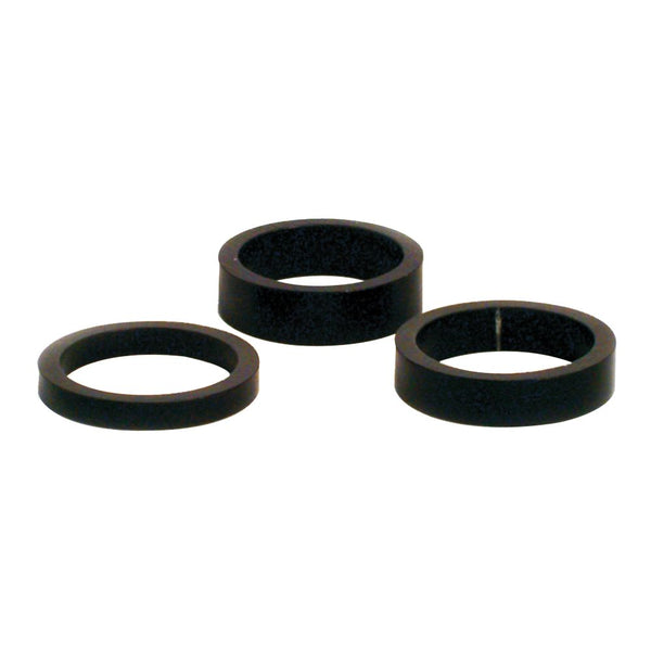 Spessore 5mm per Manubrio 28,6mm in Alluminio Nero (OEM 10 Pezzi)