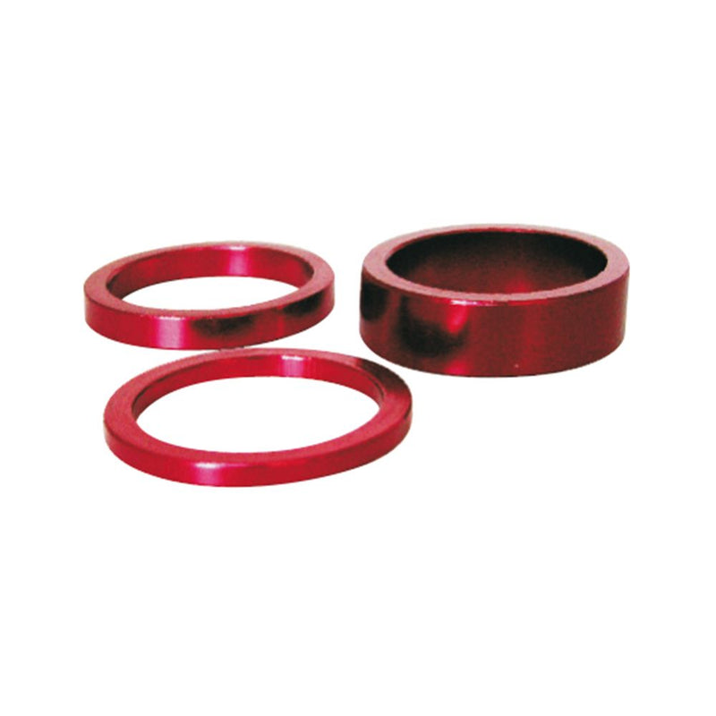 Spessore 3mm per Manubrio in Alluminio Anodizzato Rosso