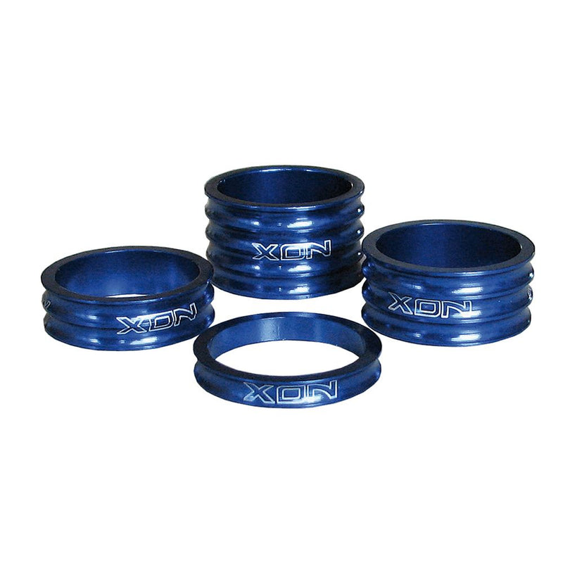 Spessori (KIT) 5/10/15/20mm per Manubrio 28,6mm in Alluminio Blue 4PZ