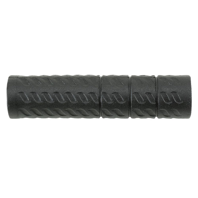 Manopola Pretagliata MTB 120x22mm in Gomma PVC Nero