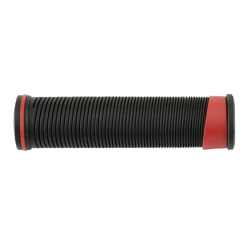 Manopola MTB GRIP 128mm in Gomma Morbida Nero/Rosso