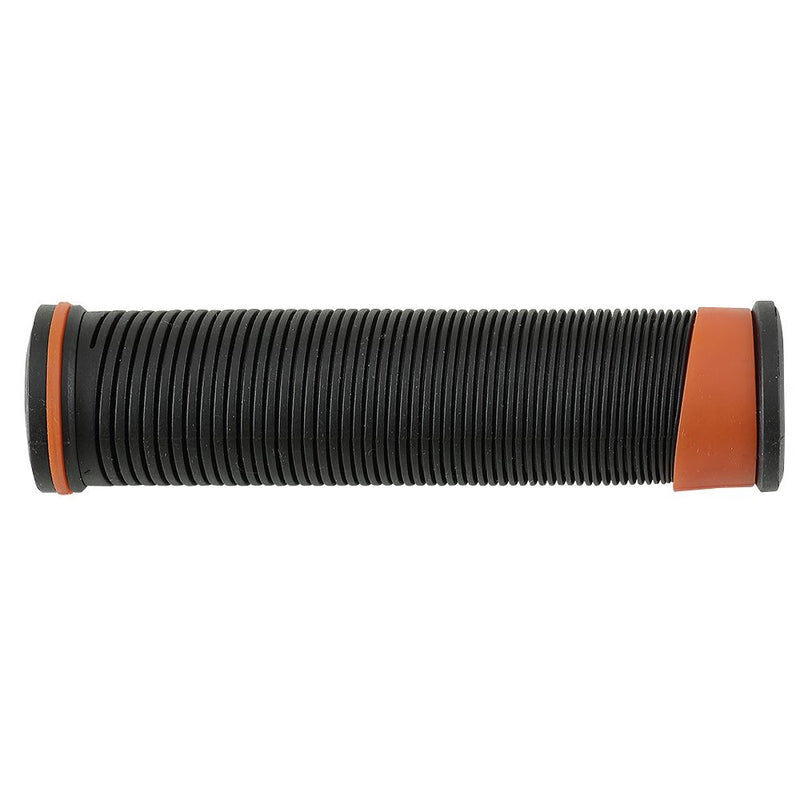 Manopola MTB GRIP 128mm in Gomma Morbida Nero/Arancio