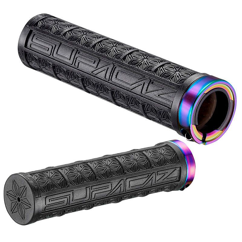 Manopola GRIZIPS Nero/Oil Slick