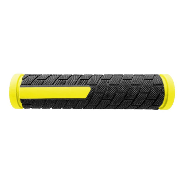 Manopola MTB SPHERE 128mm in Gomma Morbida Giallo Fluo