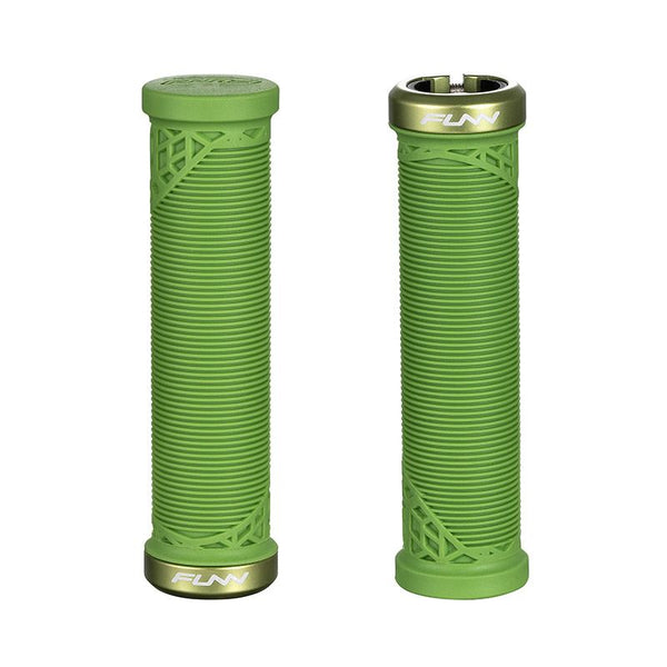 Manopola HILT JUNIOR 19mm Verde con Collarino Alluminio