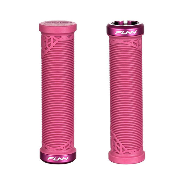 Manopola HILT JUNIOR 19mm Rosa con Collarino Alluminio