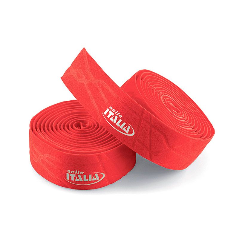 Nastro Manubrio SMOOTAPE Granfondo Rosso + Tappo Nero