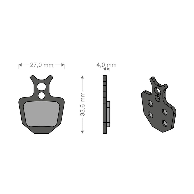 Pastiglie Performance Tech per Impianto ORO FORMULA