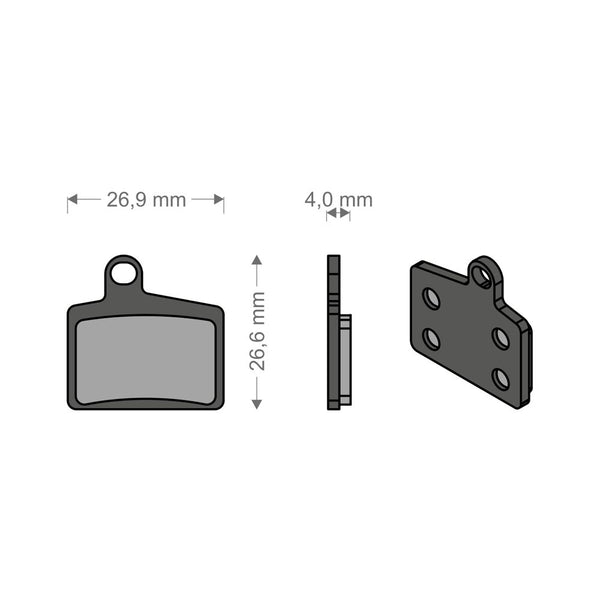 Pastiglie Performance Tech per Impianto STROKER RYDE/RADAR HAYES