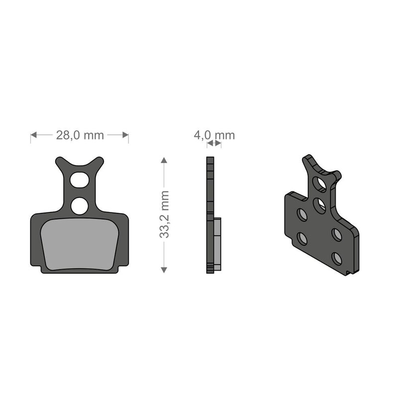 Pastiglie Performance Tech per Impianto T1 RACING/MEGA/RX/CURA FORMULA