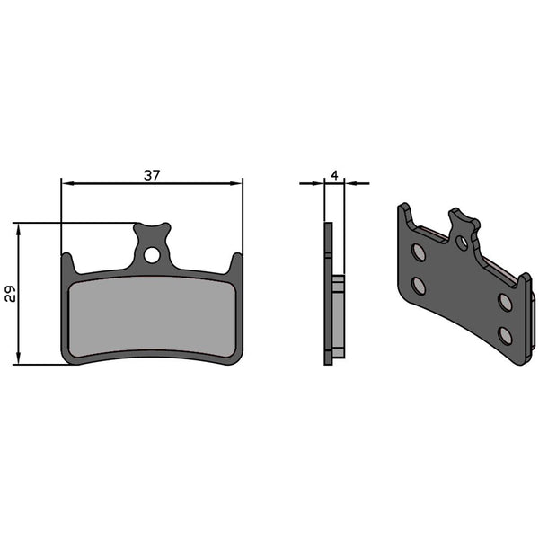 Pastiglie Sinter Tech per Impianto E4/RX4 HOPE