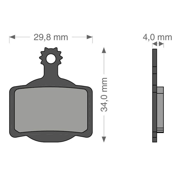 Pastiglie All Around per Impianto CAMPAGNOLO