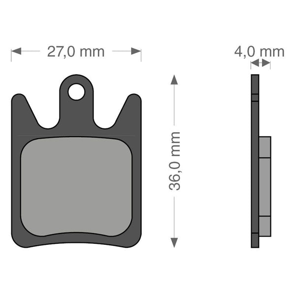 Pastiglie Sinter Tech per Impianto HOPE MONO V2/TECH V2