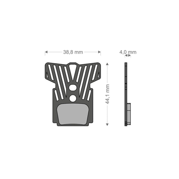 Pastiglie Light Tech per Impianto T1 RACING/R1/MEGA/RX/CURA FORMULA