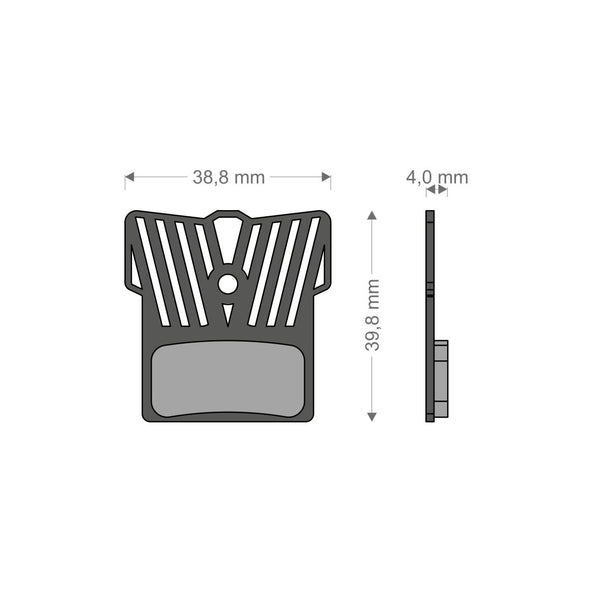 Pastiglie Light Tech per Impianto XTR/K-FORCE/MCX1 SHIMANO/FSA/REVER