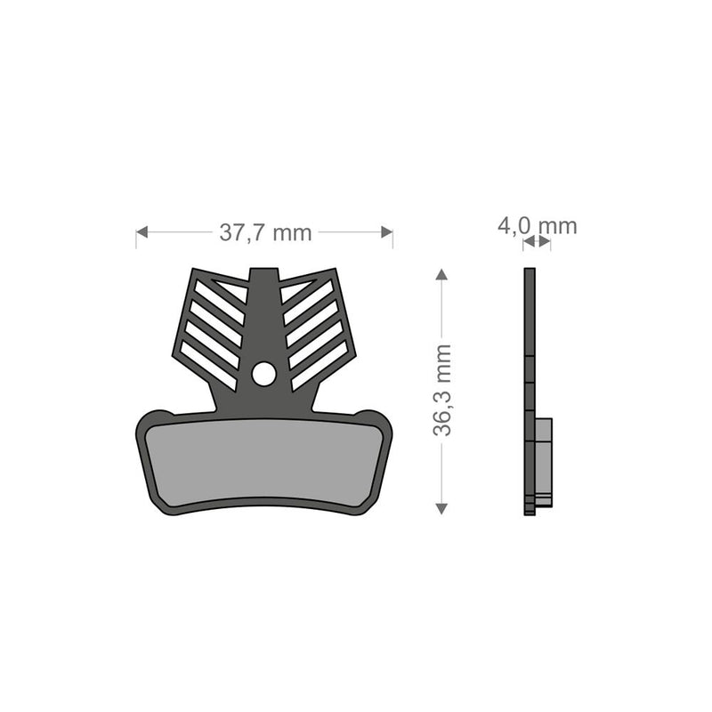 Pastiglie Light Tech per Impianto XO-ELIXIR TRAIL/RSC/R/T AVID/SRAM